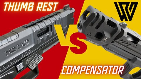Thumb Rest VS Compensator - Align Tactical
