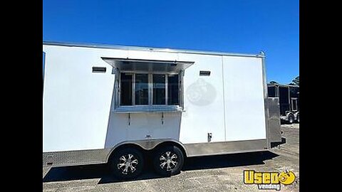 Custom 2023 - 8.5' x 18' Kitchen Food Concession Trailer with Pro-Fire System for Sale in Tennessee