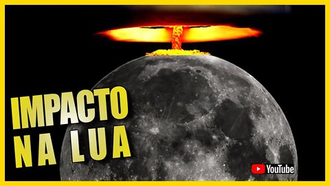 FOGUETE COLIDE COM A LUA E GERA CRATERA DE IMPACTO