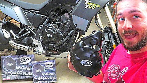 Tenere 700 Engine Case Cover Install & Review | R&G Racing