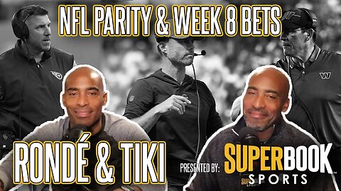 Rondé & Tiki Barber Show: NFL Week 8 Picks and Predictions + Questions in New York and Baltimore