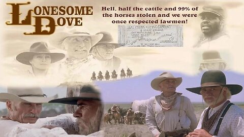 LONESOME DOVE 1989 The Acclaimed TV Mini-Series Western COMPLETE PROGRAM in HD