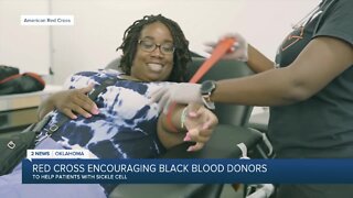 Red Cross encouraging Black blood donors to help people with sickle cell