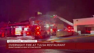 Overnight fire at Tulsa restaurant