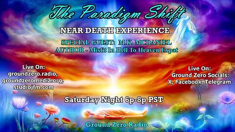 THE PARADIGM SHIFT 3-2-2024 NEAR DEATH EXPERIENCE SPECIAL GUEST - MK MCDANIEL