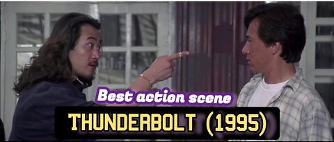 Auto shop Fight scene - Jackie Chan ( Thunderbolt movie 1995)