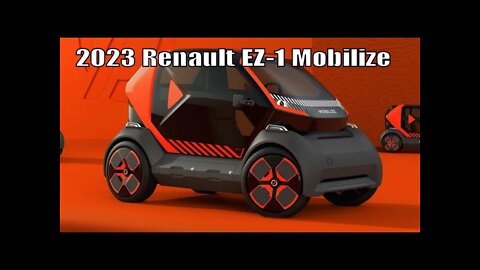 2023 Renault EZ-1 Mobilize