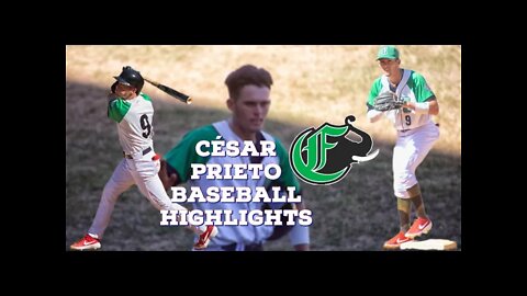 César Prieto Baseball Highlights