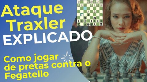 ATAQUE TRAXLER COMO SE DEFENDER DO FEGATELLO DE PRETAS #Chess #Xadrez #Ajedrez #xequemate #checkmate