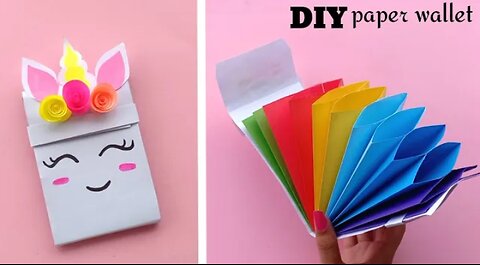 | How to make Paper Gift Bags | School Hacks | Origami Craft with Paper.