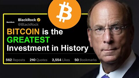 BlackRock Bitcoin ETF Bringing $TRILLIONS! (Who Is Larry Fink?)