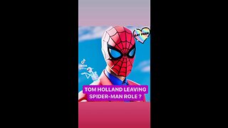 TOM HOLLAND LEAVING THE SPIDER-MAN ROLE ? #spiderversemovie #tomholland #spidermanfans #mcuedit
