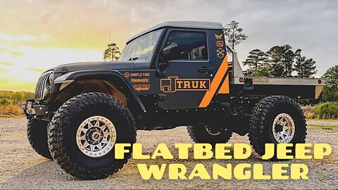 A Jeep Wrangler with a FLATBED!?