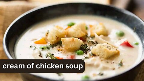 Homemade Cream of Chicken Soup