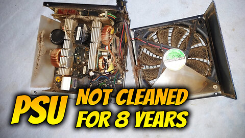 How to clean computer power supply unit - Cleaning the PSU