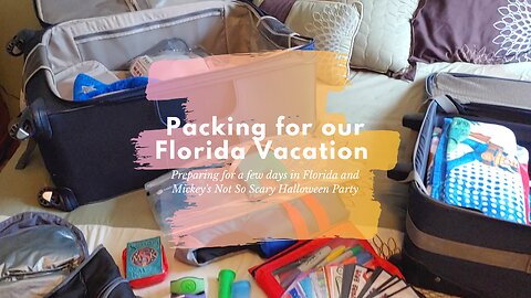 Preparing for our Florida mini vacation | Dollar Tree Haul | Packing for Walt Disney World