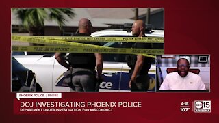 Police veteran reacts to announcement of DOJ investigation into Phoenix police