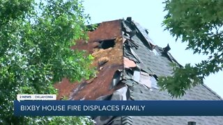 Bixby family escapes house fire