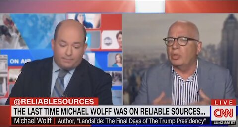 Brian Stelter owned by Michael Wolff
