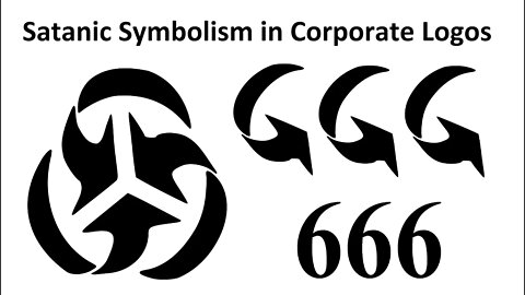 Satanic symbolism in corporate logos.