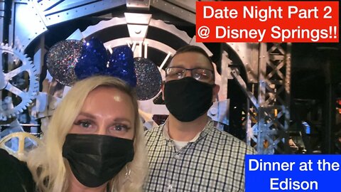 Dinner at The Edison | Sprinkles | Military Discounts | Disney Springs Date Night Pt. 2 Dec 2020