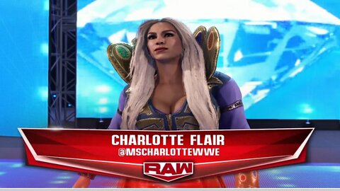 Charlotte Flair Entrance WWE 2k22