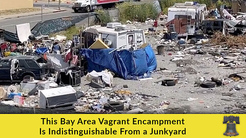 This Bay Area Vagrant Encampment Is Indistinguishable From a Junkyard