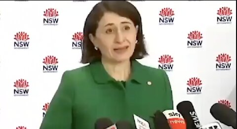 Gladys Berejiklian gives us the COVID low down (Meme)