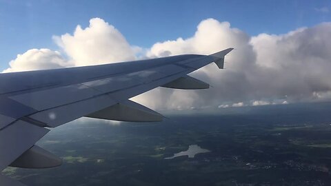 FINNAIR Airbus A319 takeoff at Helsinki Airport