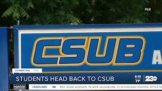 Students head back to CSUB