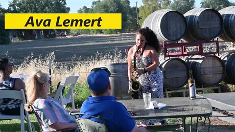 Ava Lemert, the Singing Saxstress™ - LIVE from Freeport Wine Country Inn