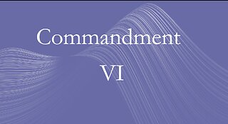 Sixth Commandment