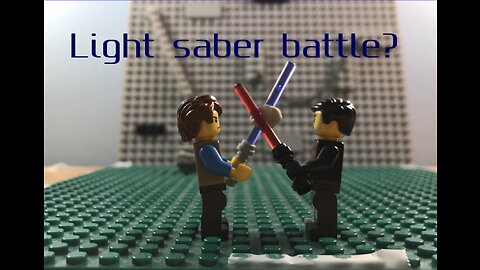 Light saber battle?