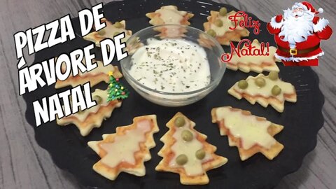 Especial de Natal 02 - Pizza de Árvore de Natal -Delicia Especial para sua Ceia - Receita de Natal