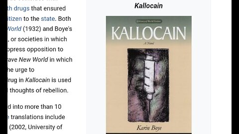 P1/2🇬🇧 Nottingham suspect 'Valdo Calocane' & 'Kallocain' Dystopian novel/tv show