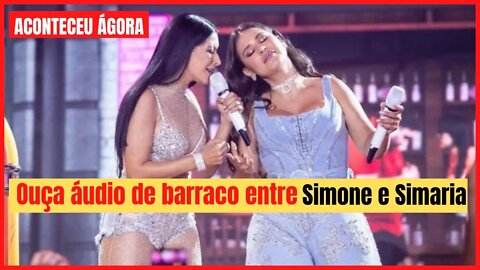 Ouça áudio de barraco entre Simone e Simaria no Programa do Ratinho / Noticia dos Famosos / Fofoca
