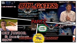 Bill Gates: "The Mosquito Bandit" LIVE ON TELEGRAM Part:2 #VishusTv 📺