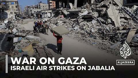Israeli attacks on northern Gaza: Air strikes pound Jabalia refugee camp