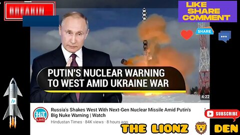 BEREVESTNIK: "THE STORM / MESSENGER - RUSSIA SHAKES THE WEST WITH NEXT GEN MISSILE TECHNOLOGY" #ww3