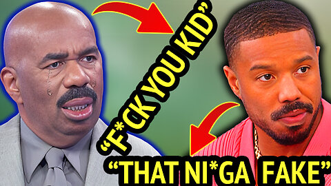 "HE is a FRAUD"... Michael B. Jordan Finally EXPOSES Steve Harvey's Family...