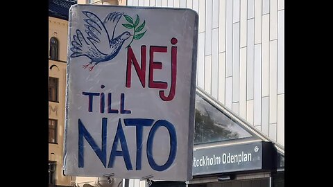 NEJ TILL NATO 2023-09-23 - Odenplan Stockholm