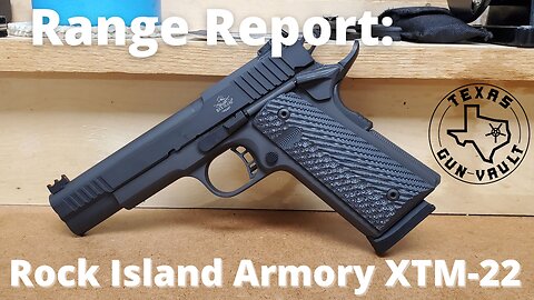 Range Report: Rock Island Armory M1911 FS XTM-22 (A 1911 chambered in .22 WMR)
