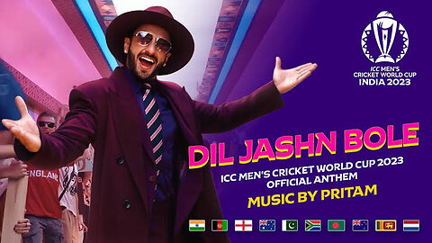 Dil Jashn Bole | ICC Men's Cricket World Cup 2023 Official Anthem | Pritam