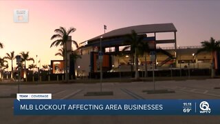 South Florida businesses affected by MLB lockout