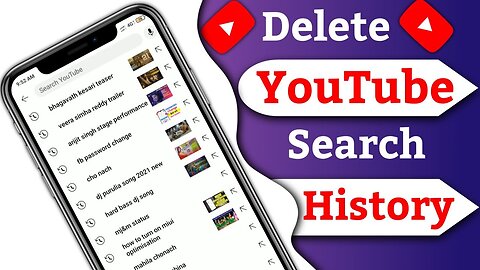 How to Delete youtube Search History | Youtube Search History Delete | Delete Youtube Search History