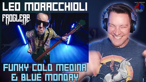 Leo Moracchioli "Funky Cold Medina & Blue Monday" Metal Covers | A DaneBramage Rocks Reaction 1st!