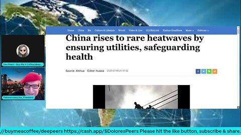 China Rises To Rare Heatwaves By Ensuring Utilities, Safeguarding Health (clip)
