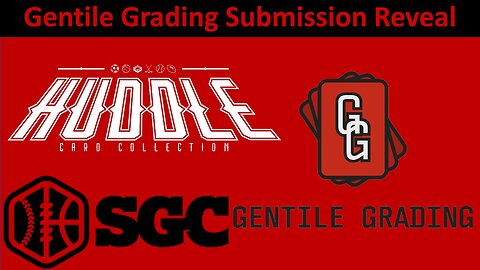 FIRST LOOK!!!! Gentile Grading SGA Blind Reveal Excellent Cards Excellent Grades