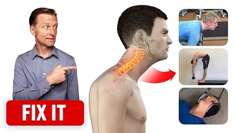 Correct Forward Head Posture with 3 Things - Dr. Berg