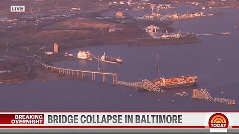 Francis Scott Key Bridge Collapsed in Maryland !
